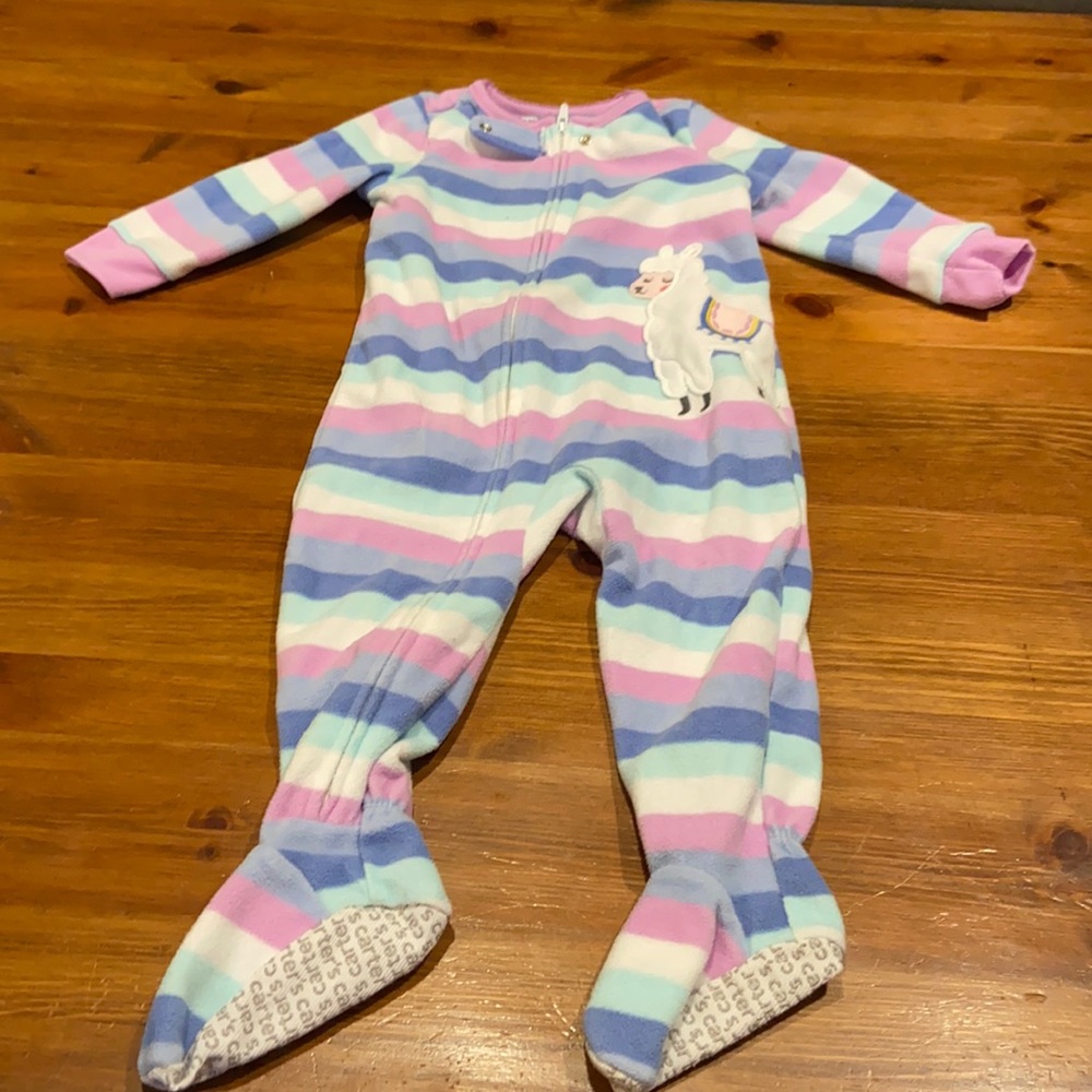Fleece Footie Pajamas